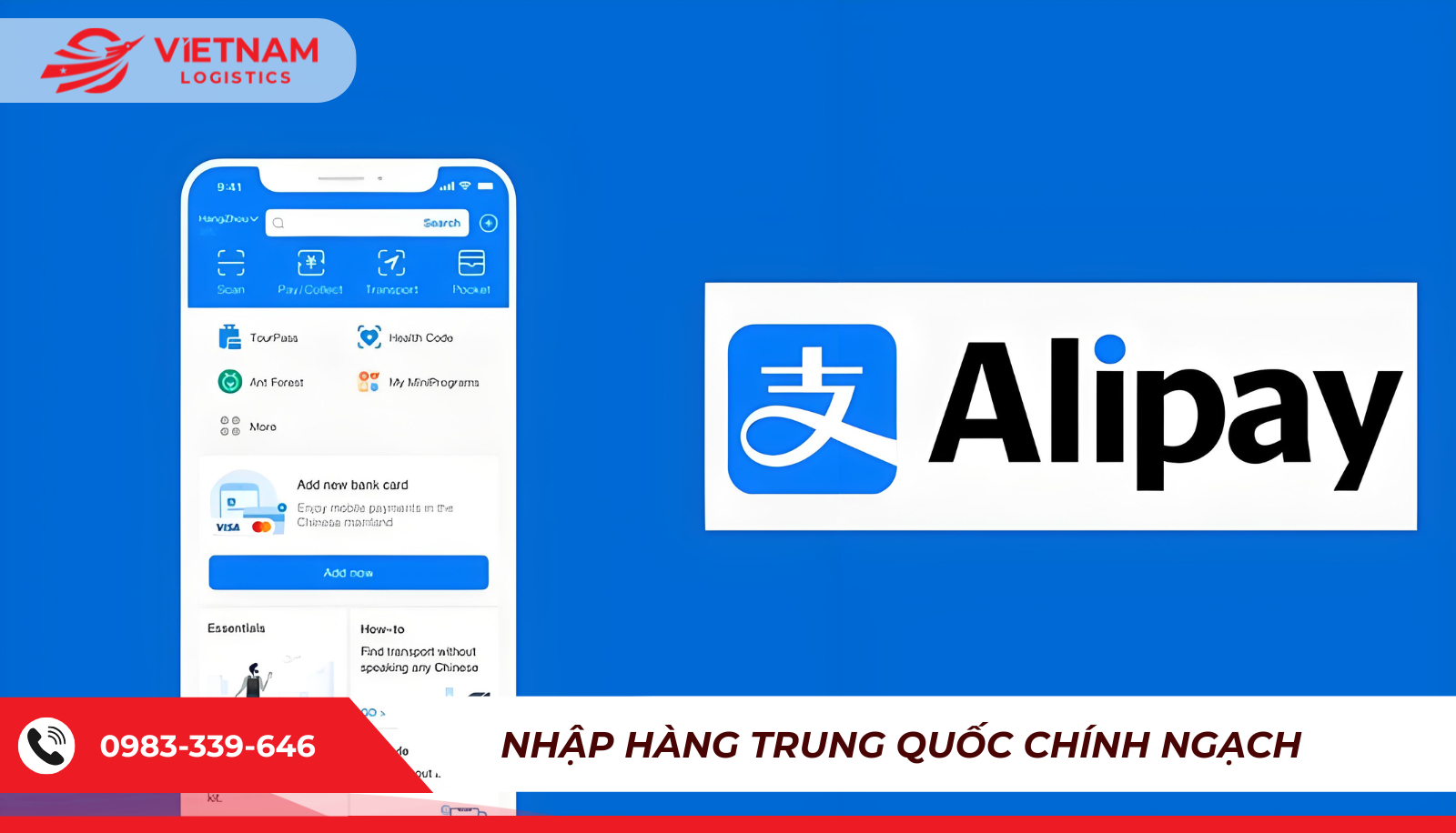 Thanh toán mua hàng Trung Quốc qua Alipay